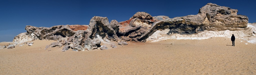 Egypt western desert Bahariya oasis crystal mountain